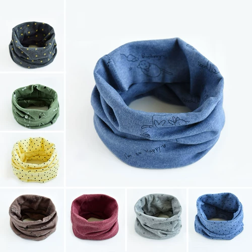 Детский шарф-платок, удерживающий тепло демисезонный шарф для мальчиков