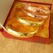 Yi Yi nam giới và phụ nữ tinh khiết màu tím brass copper bracelet đồng nguyên chất vòng đeo tay đồng vòng đeo tay trẻ em đích thực chất lượng cao tinh khiết đồng bracelet handmade