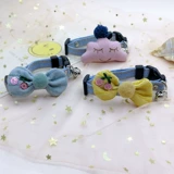 Милый аксессуар ручной работы, колокольчик, чокер, ожерелье с бантиком, галстук-бабочка, домашний питомец