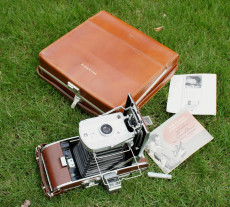 Камеры 不锈钢polaroid 95b连皮箱