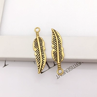 30-х золотой перья -7x30 мм-10243