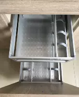 Шкаф с большой капочностью двойственные приправы тянуть корзину алюминиевые сплавы корзины.