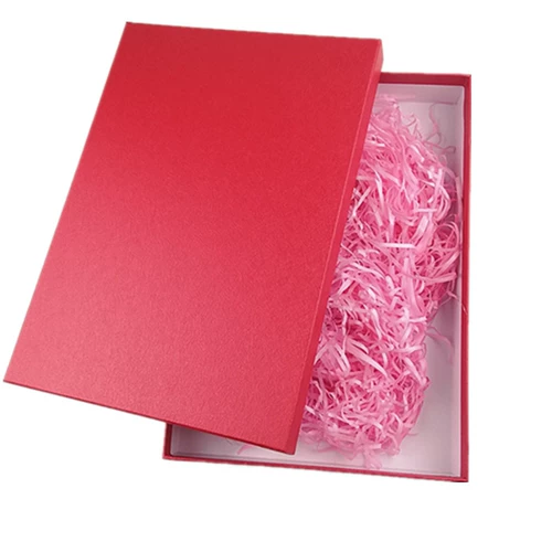 Прямоугольная красная универсальная коробка, подарок на день рождения