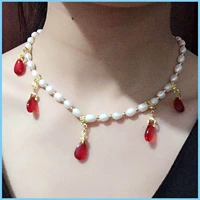 Оригинальное натуральное ожерелье из жемчуга, ханьфу, аксессуар