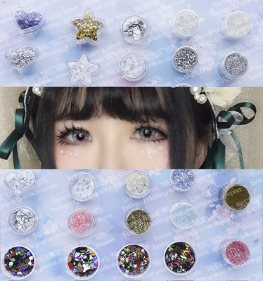 taobao agent Nail sequins, universal patch for eye makeup, Lolita style