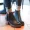 Giày cao đến mắt cá chân cho nữ 2018 thu đông mới cao gót dày với giày của phụ nữ Hàn Quốc Martin ủng thời trang giày bốt nữ cổ thấp