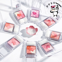 Barpa Nhật Bản có thể tạo ra mìn năm màu má hồng ngọc trai bóng mờ má hồng mac peaches
