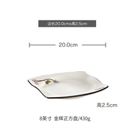 8 -INCH QINGHE JINHUI Положительная тарелка