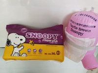 American snoopy Snoopy tã NB S36 mảnh rất mỏng thoáng khí khô và thoải mái không tã tã tã dán huggies size l