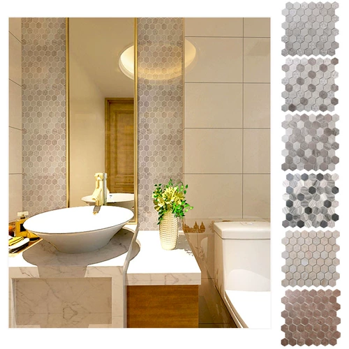 Шестиугольный мозаичный телевизор Фон Фон Стена Отель фон Бар Стена Стенная Мозаика Плитка