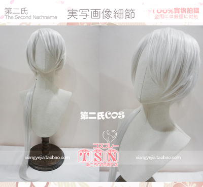 taobao agent 第二氏 Mysterious messenger Zen handsome cos wig E-18