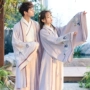 Han và triều đại Tang gốc Hanfu của nam giới hàng ngày trở lại với phong cách cổ xưa cp những người yêu thích nạp phong cách Trung Quốc sinh viên công chúa cải thiện Qufu áo hoodie cặp