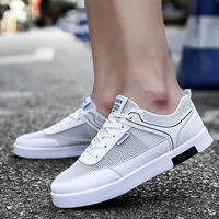 Mùa hè mới của nam giới thể thao thoáng khí giản dị lưới giày 2018 Hàn Quốc thời trang nam giới lưới giày thường thấp để giúp giày giầy thể thao nữ