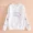 Áo thun cotton bé gái dài tay in hình trẻ em Hàn Quốc phiên bản áo sơ mi 9 xuân hè 12 học sinh 15 tuổi xuân mới 2019 ao thun coc tay be trai