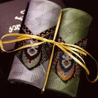 Подарочная коробка в стиле загруженная платка, набор двух наборов