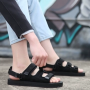 Giày hè nam 2018 mới phiên bản Hàn Quốc của xu hướng giày đi biển Những đôi giày đế bệt hoang dã Giày đế bệt