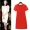 2021 mới váy cotton và vải lanh của phụ nữ váy mùa hè ngắn tay cộng cỡ trung của phụ nữ váy rộng rãi màu đơn giản váy nữ - Váy dài