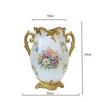 Керамическая бутылка с двойным ушком в европейском стиле