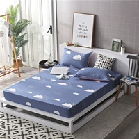 Giường cotton bông đơn Simmons bọc nệm bông chống bụi 1.0m1.2 m 1.5 giường hai mảnh - Trang bị Covers Ga phủ giường là gì