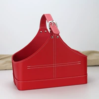 Маленькая поперечная корзина красная игла