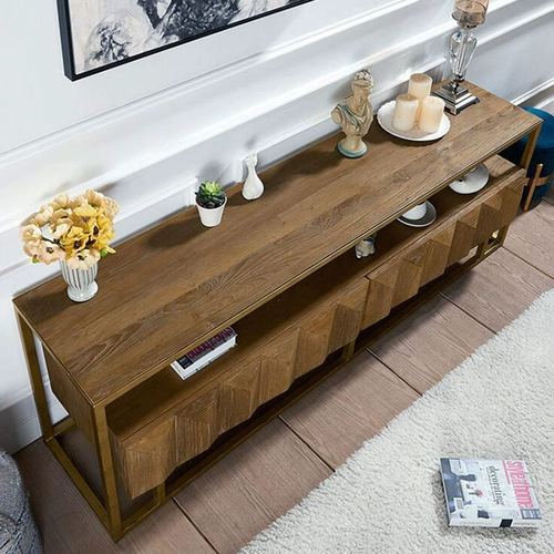 Северный телевизионный шкаф с твердым деревом простые гостиные инопланетные ящики края