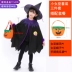 Halloween trẻ em trình diễn trang phục phù thủy áo choàng vai bé gái chơi dễ thương ma cà rồng hóa trang áo choàng 