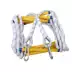 Thang dây cứu hỏa Thang mềm thoát hiểm cao tầng Nhựa chống trượt Thang leo dây thang cứu sinh thang kỹ thuật độ cao tùy chỉnh 5 mét thang thoat hiem 
