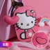 Hellokitty phim hoạt hình dễ thương nữ kéo xe da trường hợp chìa khóa thiết lập phù hợp 骐 da Corolla Polo phổ quát - Trường hợp chính Trường hợp chính