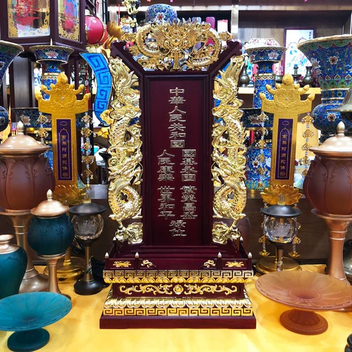 Инструменты для медитации дзен, буддийская утварь, храмы, храмы, духовные таблички предков клана, таблички для неба, резные таблички из цельного дерева.