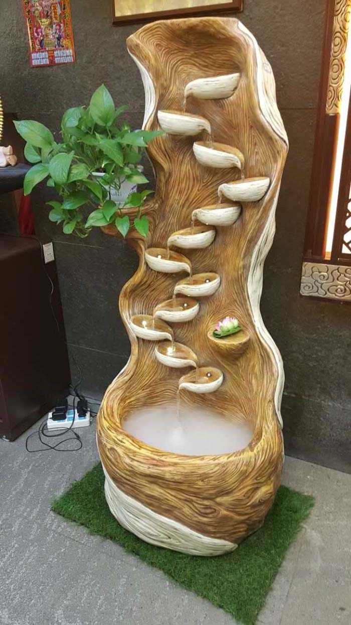 桃木原創佛教工藝擺件 佛手拈花聖手觀音 觀世音菩薩手工高端家居