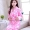 Flannel dài cotton áo choàng tắm áo choàng ngủ với tay áo dài mùa đông san hô lông cừu lady kích thước lớn mùa đông dày