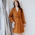 2018 thu đông mới Áo len nữ hàn quốc Áo len mỏng mỏng kích thước lớn áo len dài Trung bình và dài Coat