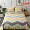 ba mảnh bìa giường tay khâu mền Mỹ bông vải tăng kang đơn hoặc kép điều hòa không khí là chăn - Trải giường