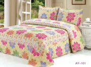 Bông chần giường đôi bao gồm ba mảnh hai mảnh giường đơn giản bông điều hòa không khí giường bìa bộ đồ giường