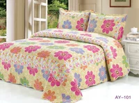 Bông chần giường đôi bao gồm ba mảnh hai mảnh giường đơn giản bông điều hòa không khí giường bìa bộ đồ giường ra giường màu xám