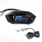 Màn hình màu HD M3 khỉ người lái xe máy ô tô bánh xe sửa đổi LCD nhạc cụ 1-6 bánh răng với đồng hồ đo nhiệt độ nước ABS đồng hồ chân gương xe máy tua đồng hồ điện tử xe máy