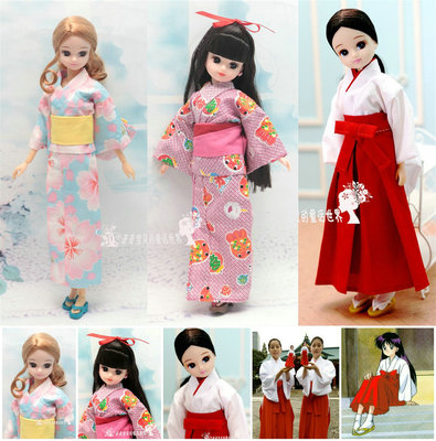 taobao agent Japan's Shanki Shizhi Shrine Witch Kimono LICCA Lijia/Kidgainn Ghost Blade Cooperation Lajawa