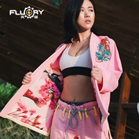 Fluory Fire Blood Brazil Jiu -Jiu -Jiu -Jitsu Embroidery Competition Taosist Dao BJJ GI Women