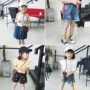 Trẻ em mặc 2018 mùa hè mới cô gái denim quần short trẻ em Hàn Quốc quần trẻ em thời trang mặc quần nóng phụ nữ cửa hàng quần áo trẻ em