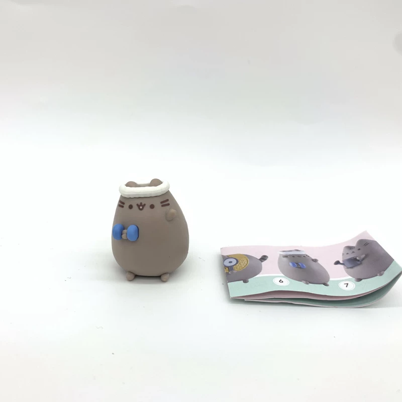 Коллекционная фигурка PUSHEEN CORP набор из 8 шт., экологичный пластик, ~4 см