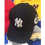 Mũ bóng chày MLB quầy trong nước thay mặt cho 18 mùa thu mới NY fat ball boy cổ điển nam và nữ mũ cong 15400 - Bóng chày