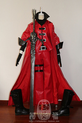 taobao agent [Afu] Devil May Cry, Ding COS costume, there are weapons without wigs and boots