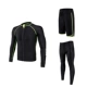 03 Черный топ мужской+зеленый шорты+чистые черные брюки