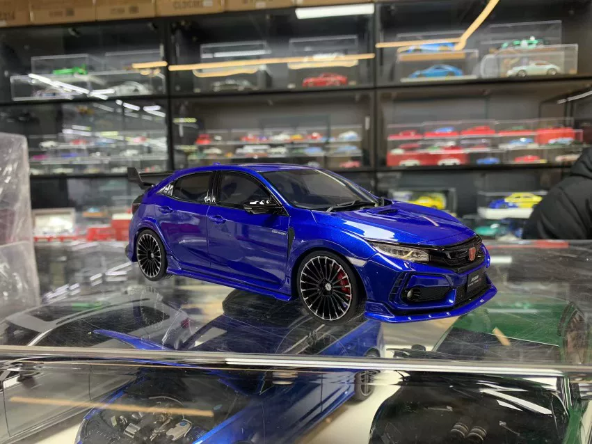 OTTO 1:18 Honda Civic FK8 Type R 2020 синий OT987