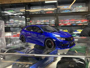 OTTO 1:18 Honda Civic FK8 Type R 2020 синий OT987