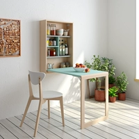 Bắc Âu đa chức năng gấp thanh bàn hiện đại tối giản phân vùng tủ rượu một căn hộ nhỏ nhà khách nhà hàng nội thất - Bàn / Bàn 	bàn gỗ tân cổ điển