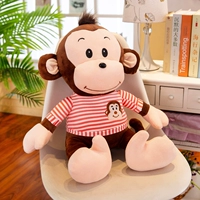 Плюшевая игрушка для сна, милая большая тряпичная кукла, подушка, обезьяна, подарок на день рождения