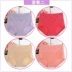 4 bộ đồ lót bụng cao eo phụ nữ cotton kích thước lớn quần short cotton vải quần lót tam giác nữ đồ lót Eo cao