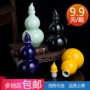 Jingdezhen một nửa catty nhỏ jar bàn thờ gốm rỗng chai rượu vang retro hộ gia đình làm rượu vang kín hip bình rượu cầm tay đặt - Rượu vang kệ để rượu vang