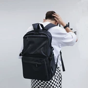 Nhật Bản đơn giản màu rắn túi chống thấm nước xu hướng thời trang học sinh trung học cơ sở ba lô ba lô máy tính ba lô - Ba lô